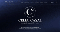 Desktop Screenshot of celia-casal.fr