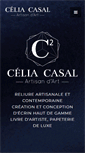 Mobile Screenshot of celia-casal.fr